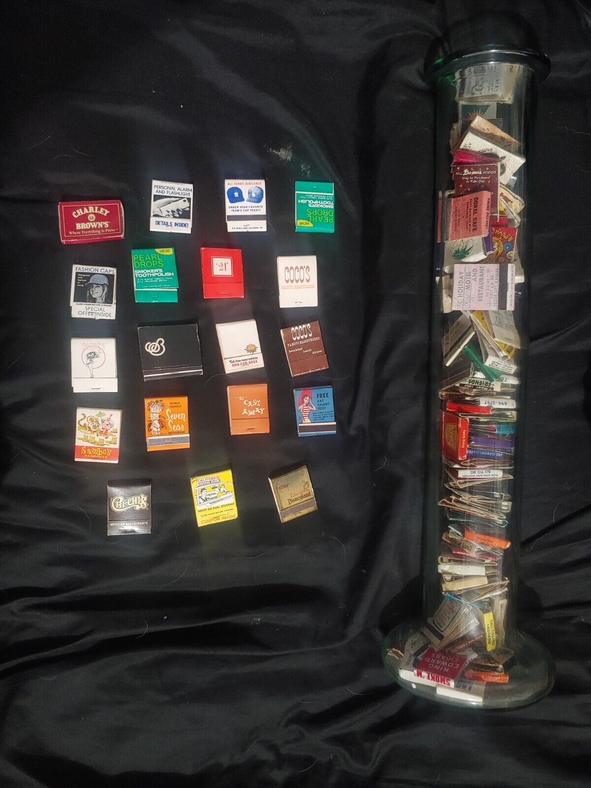 Lot Of Over 100 Vintage Matchbooks