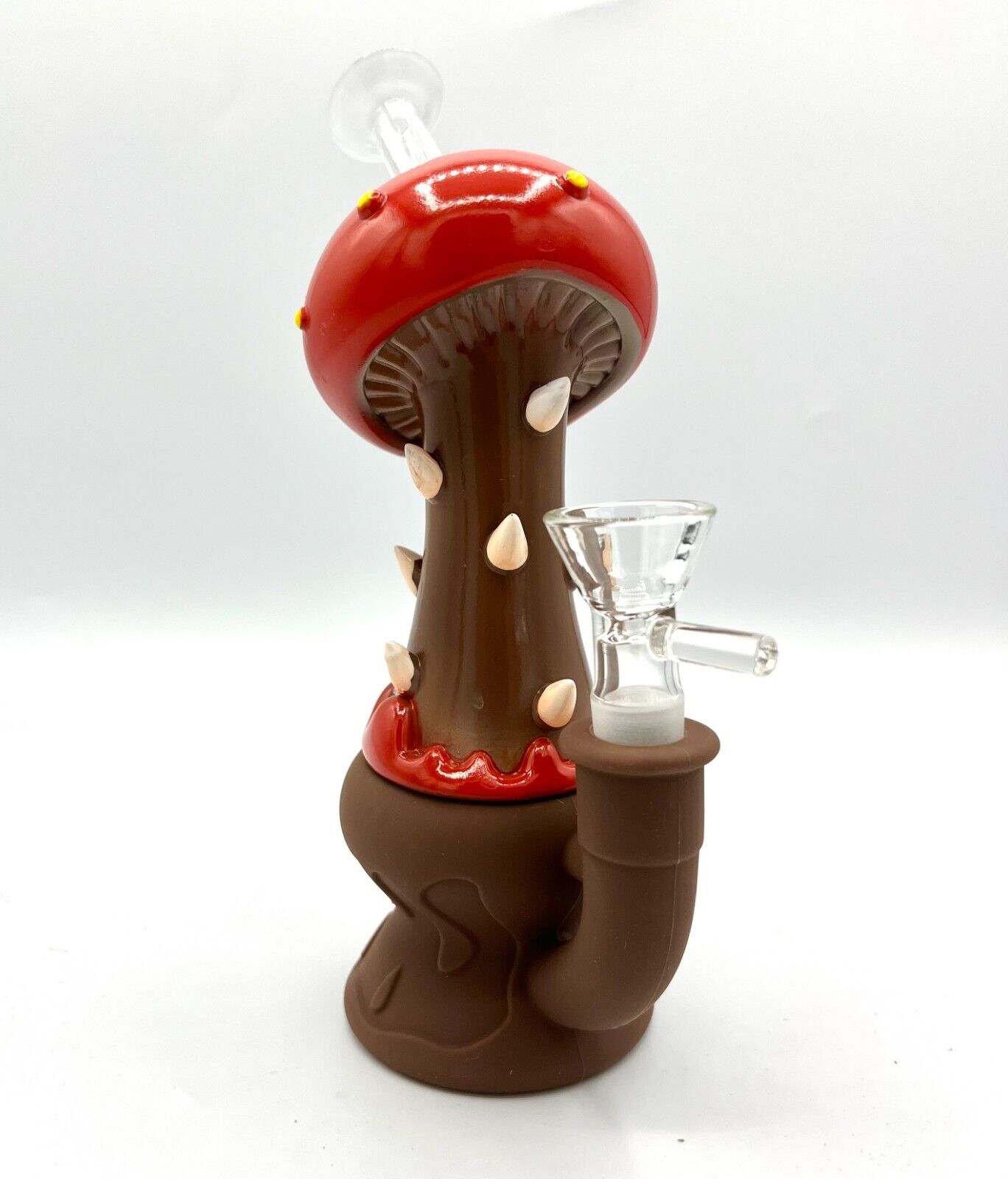 Glass Mushroom Design Water Pipe Bong Hookah Shisha Smoking Pipe Glass Bowl