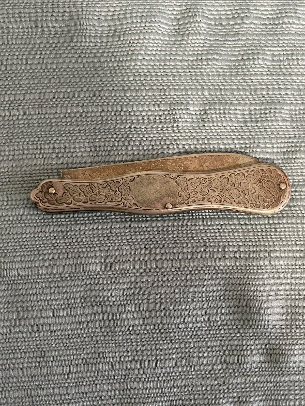 Antique Civil War Era Silver Pocket Knife