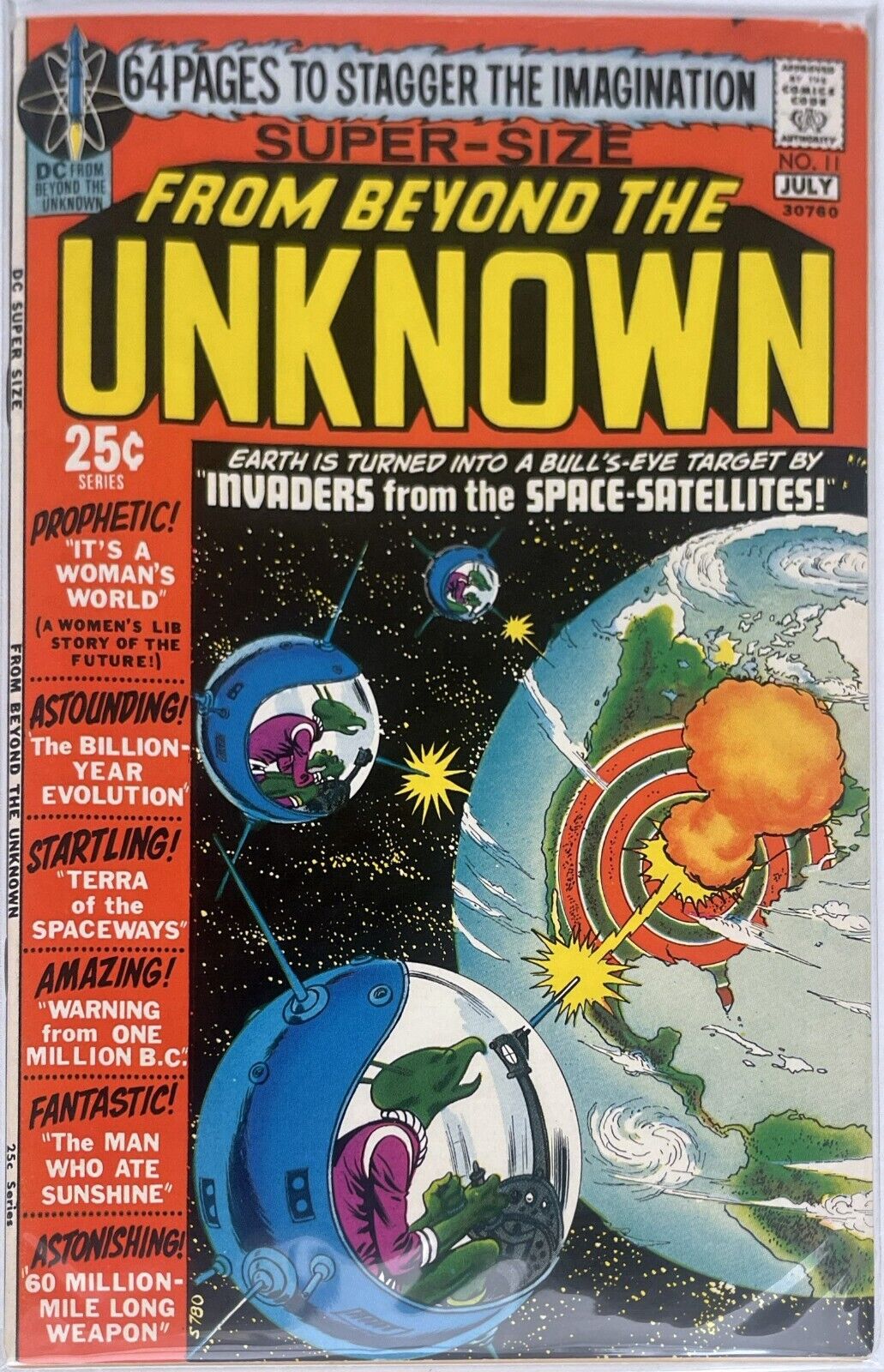 SUPER-SIZE FROM BEYOND THE UNKNOWN  #11  NM-
