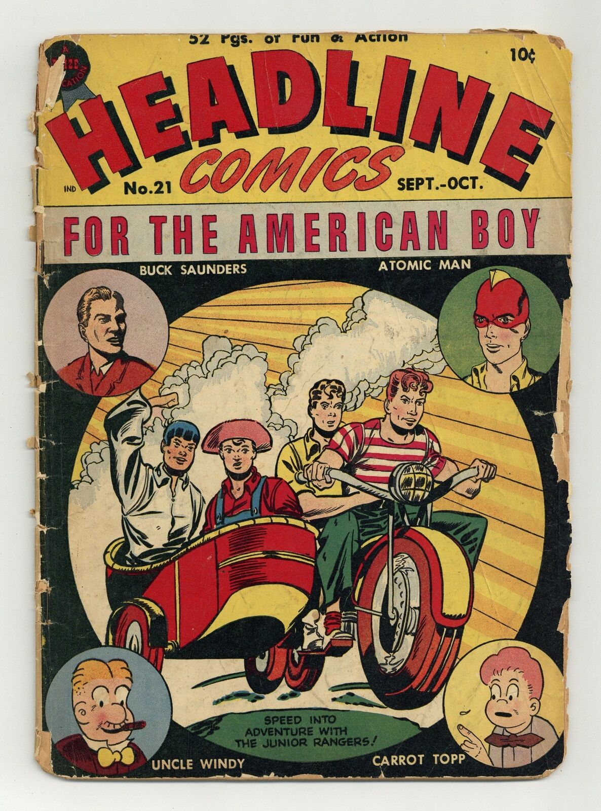 Headline Comics #21 FR 1.0 1945