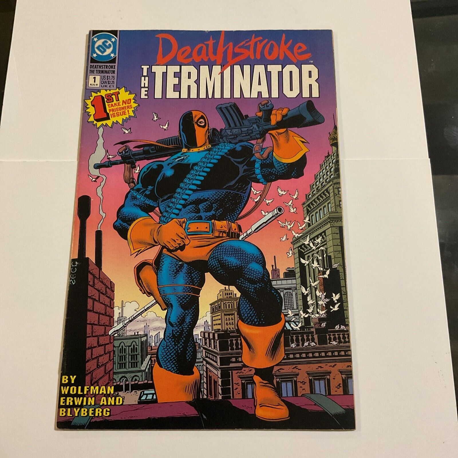 Vintage Deathstroke The Terminator #1 VF (DC Comics 1991)