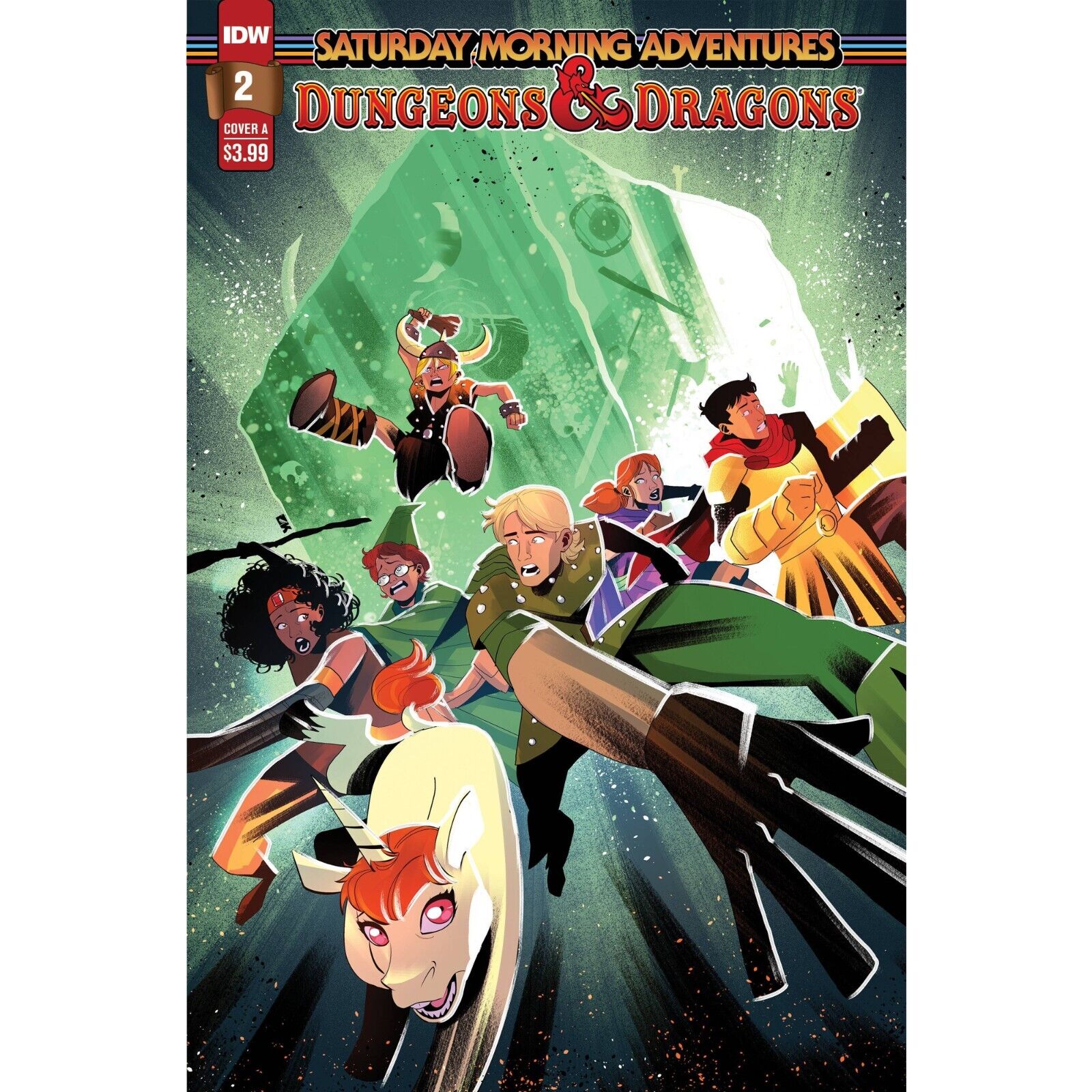 D&D Saturday Morning Adventures (2023) 1 2 3 4 | IDW Publishing | COVER SELECT