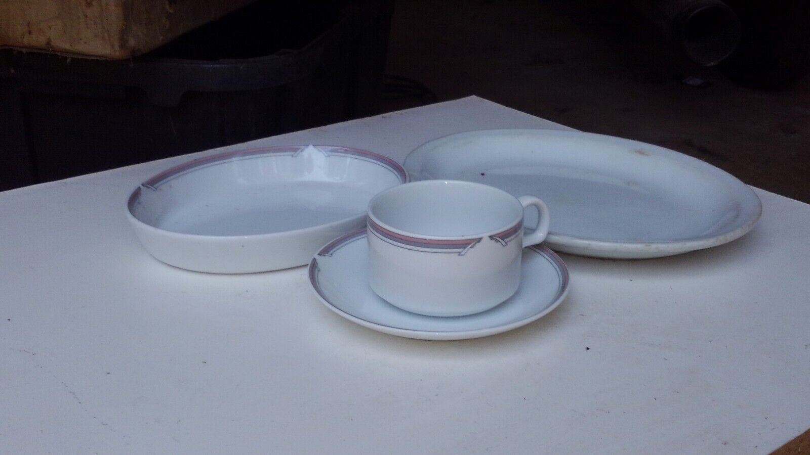 Noritake China United Airlines Tea/coffee cups,Saucers, Appitizer, Dinner Plates