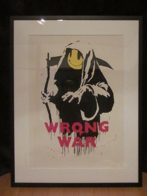 Banksy Wrong War Wcp Reproduction Foryear Makeover