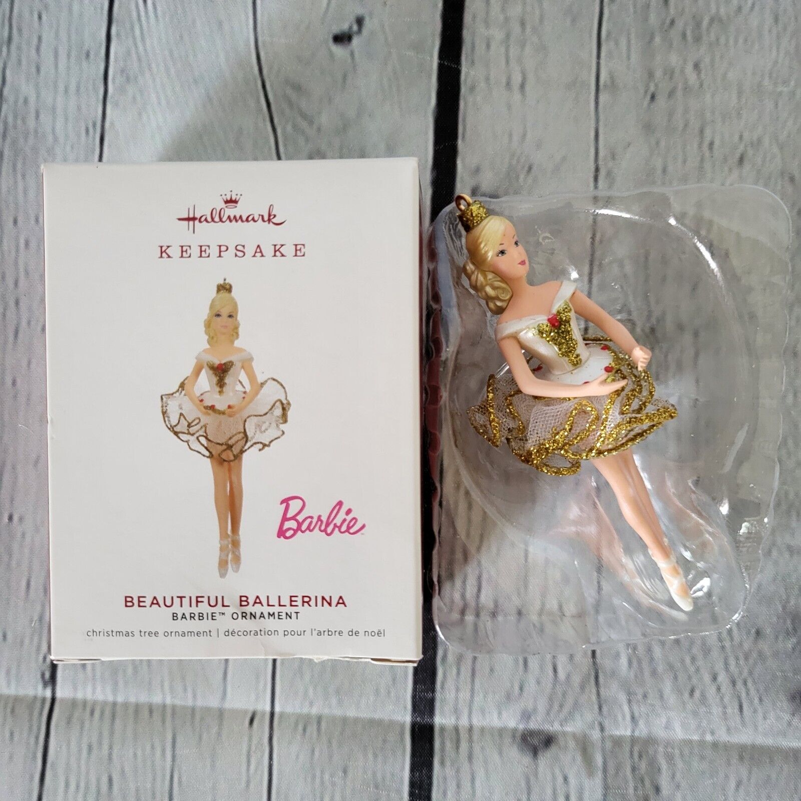 2019 Hallmark Keepsake Ornament Beautiful Ballerina Barbie