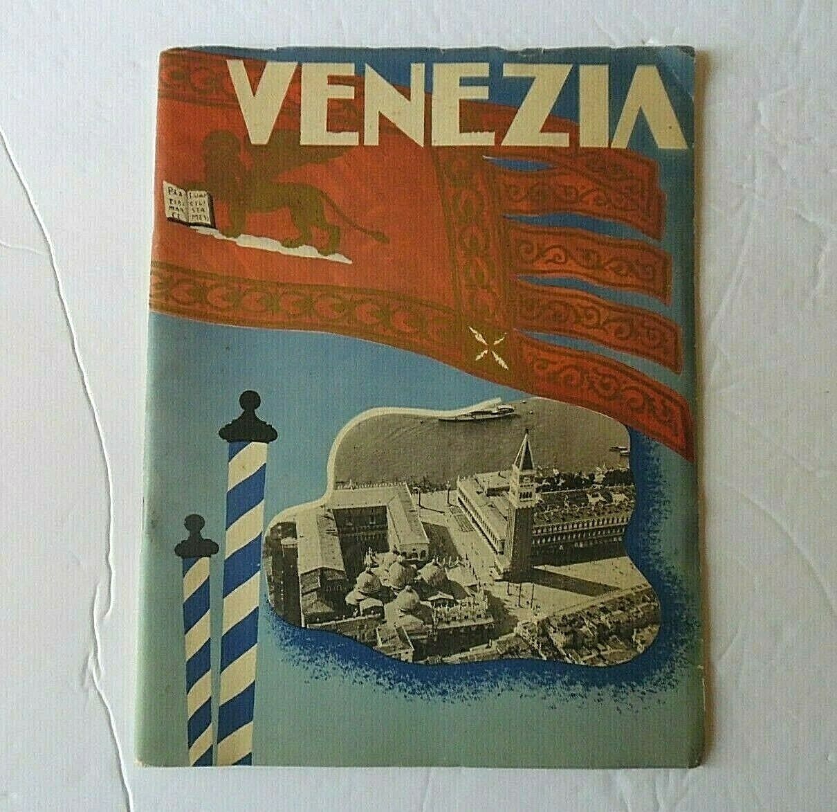 Vintage Tourist Magazine Venezia (French) For Venice, Italy, 1936