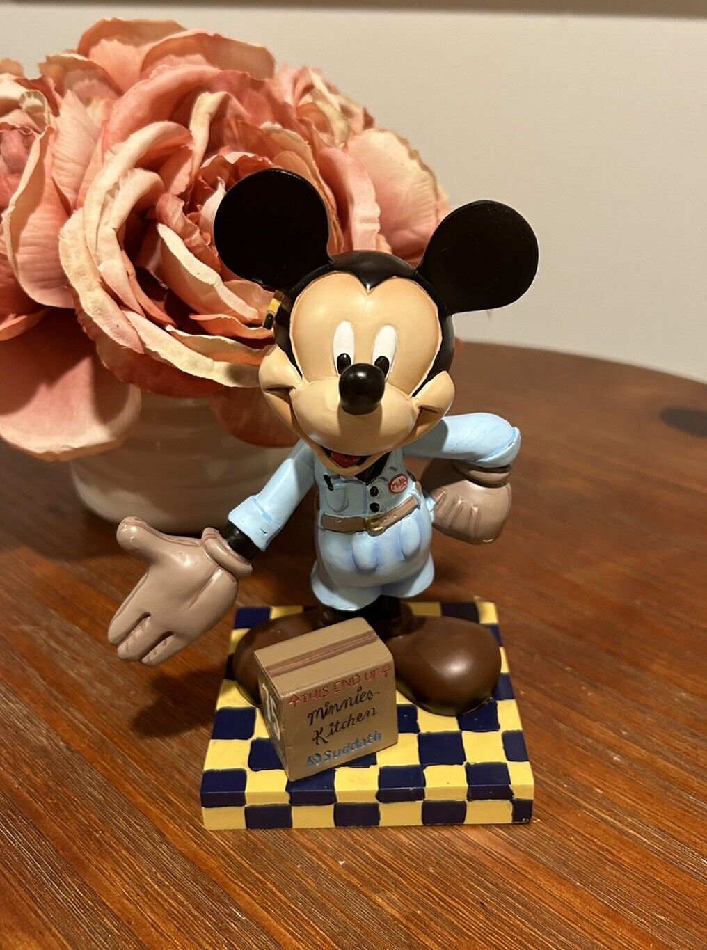 Vintage Disney Mickey Mouse InspEARations 6” Figurine