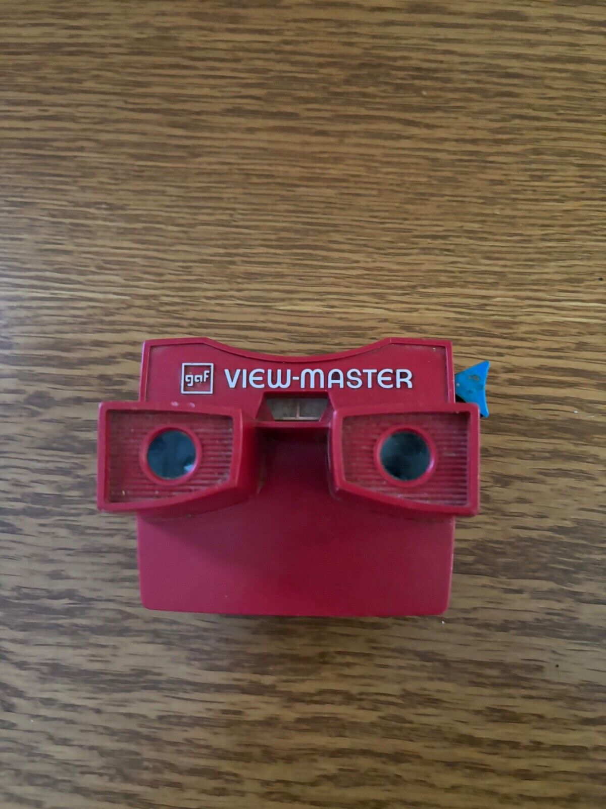 Vintage gaf View Master red and white