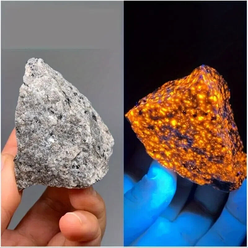 3Pcs Natural Raw Rough Yooperlite Flame Rocks Energy Crystal Mineral Specimens