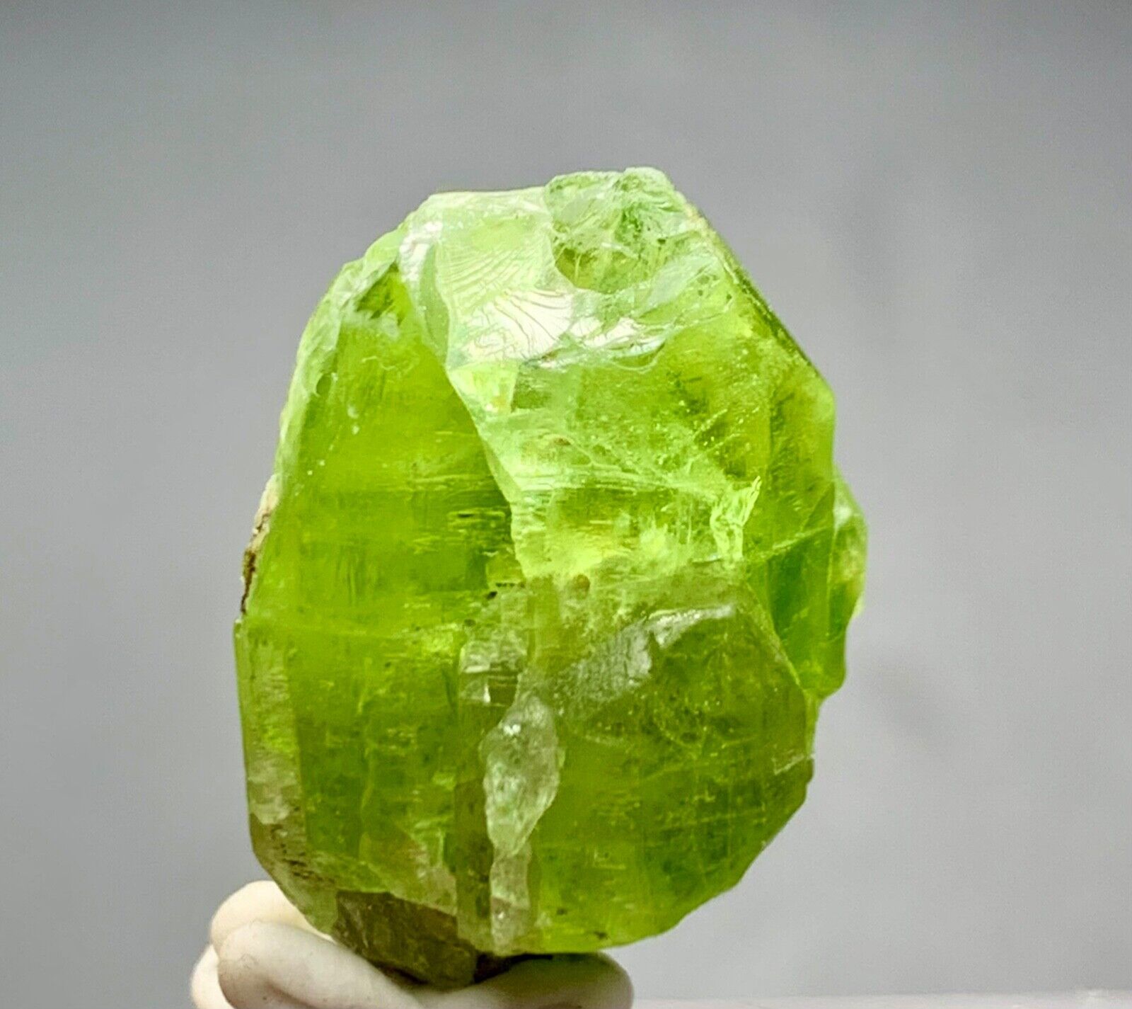 58 Cts Terminated Peridot Crystal From SkarduPakistan
