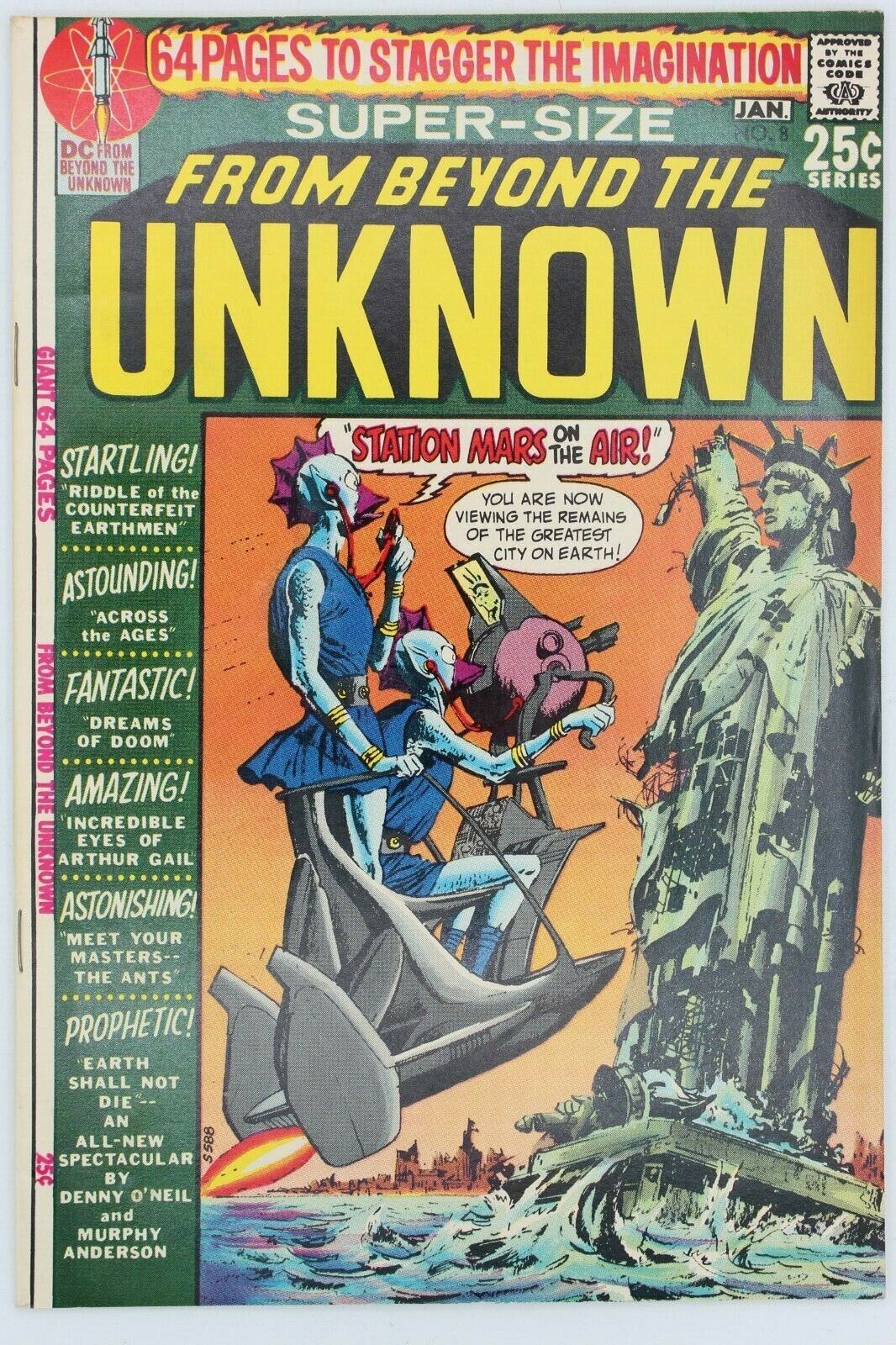 Super-Size From Beyond the Unknown #8 DC Comics