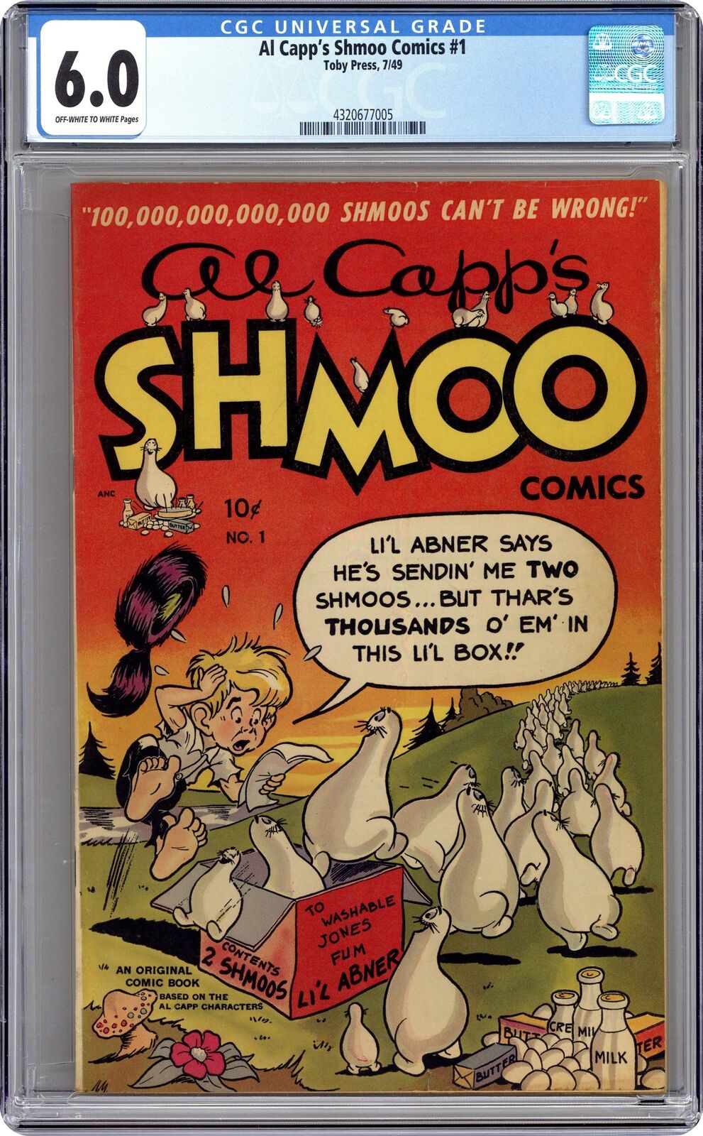 Al Capp's Shmoo #1 CGC 6.0 1949 4320677005