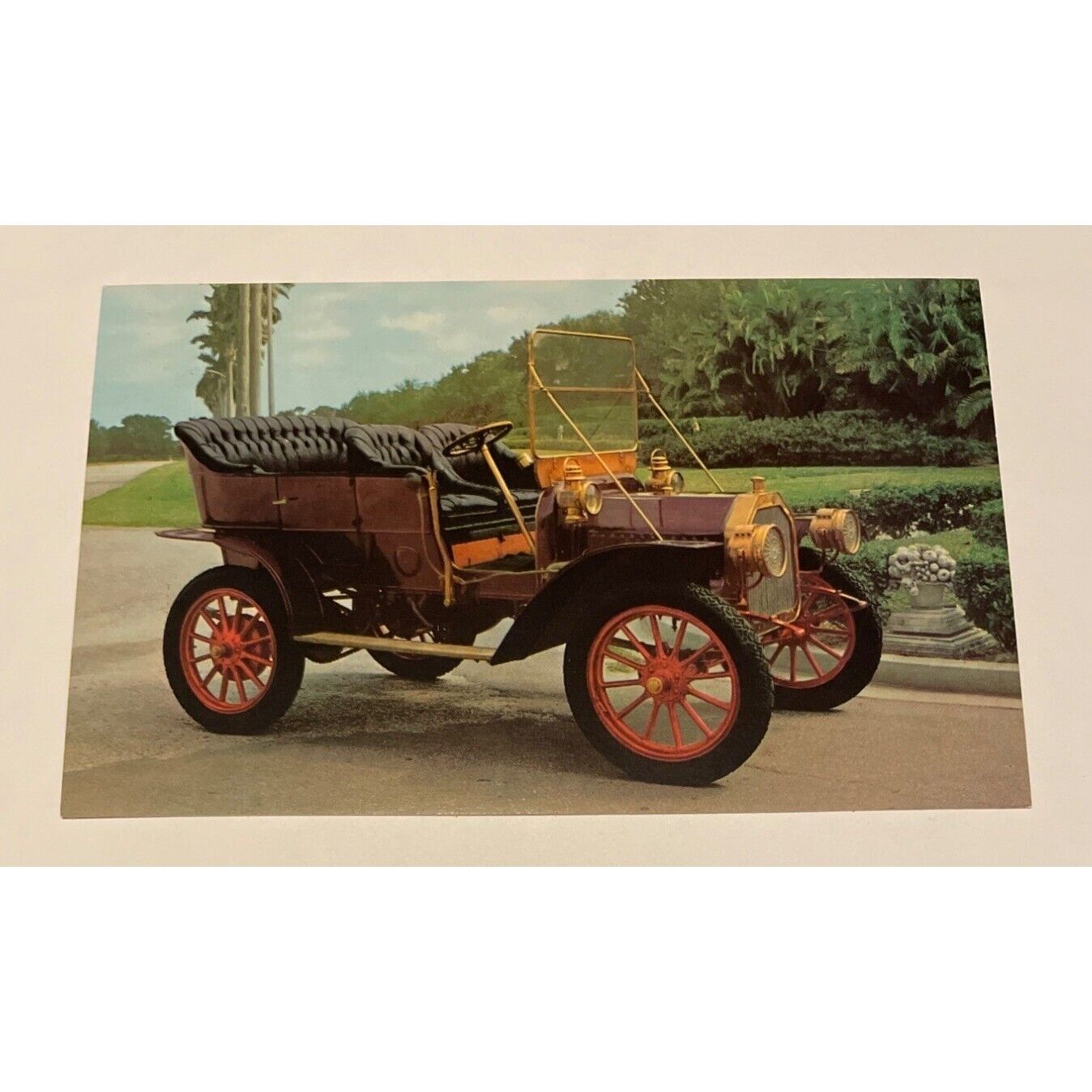 1908 Buick Model-F Cars & Music of Yesterday Museum Sarasota FL Postcard