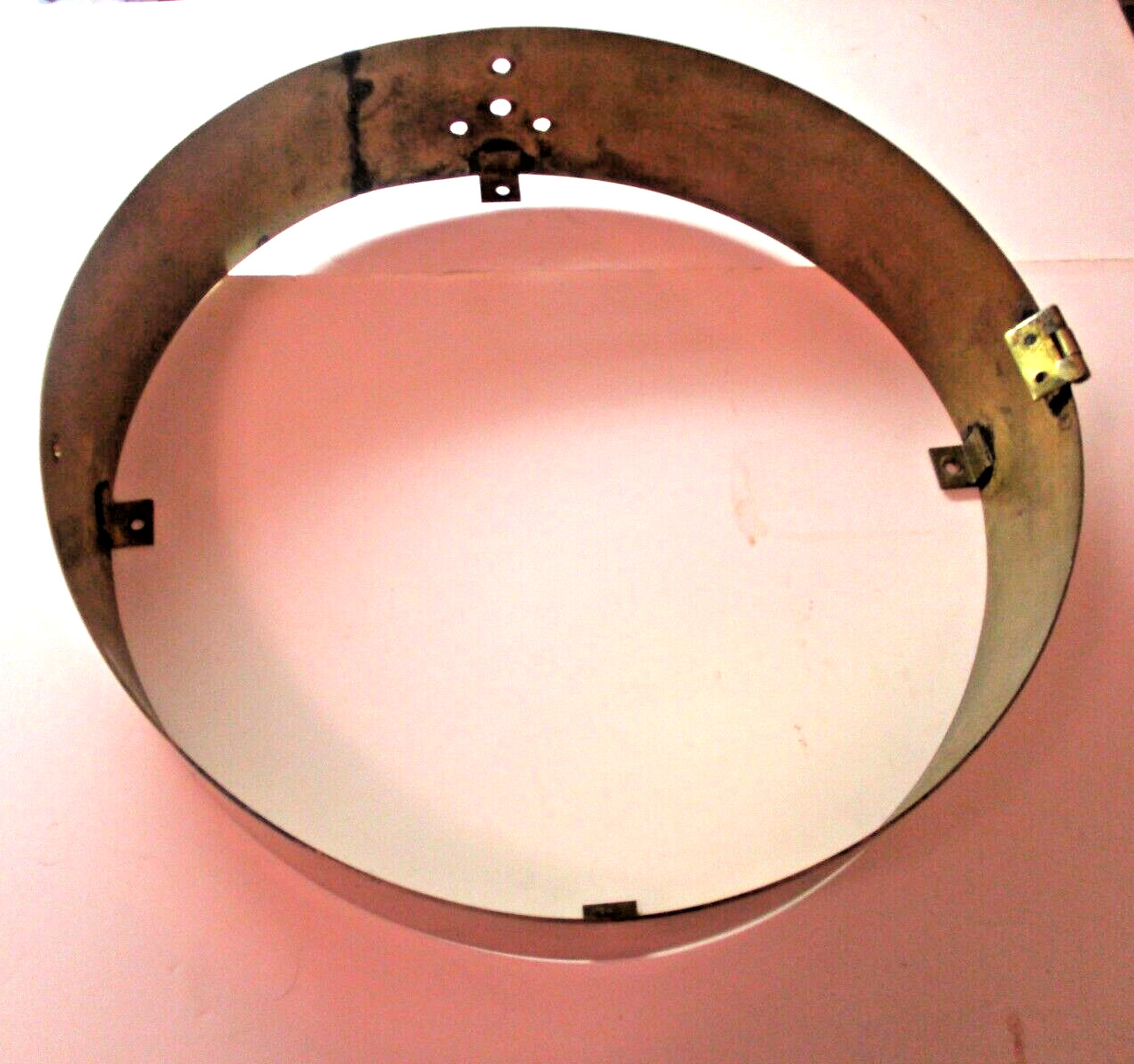 GvR Jans London Ceiling Clock Brass Body 10-3/4\