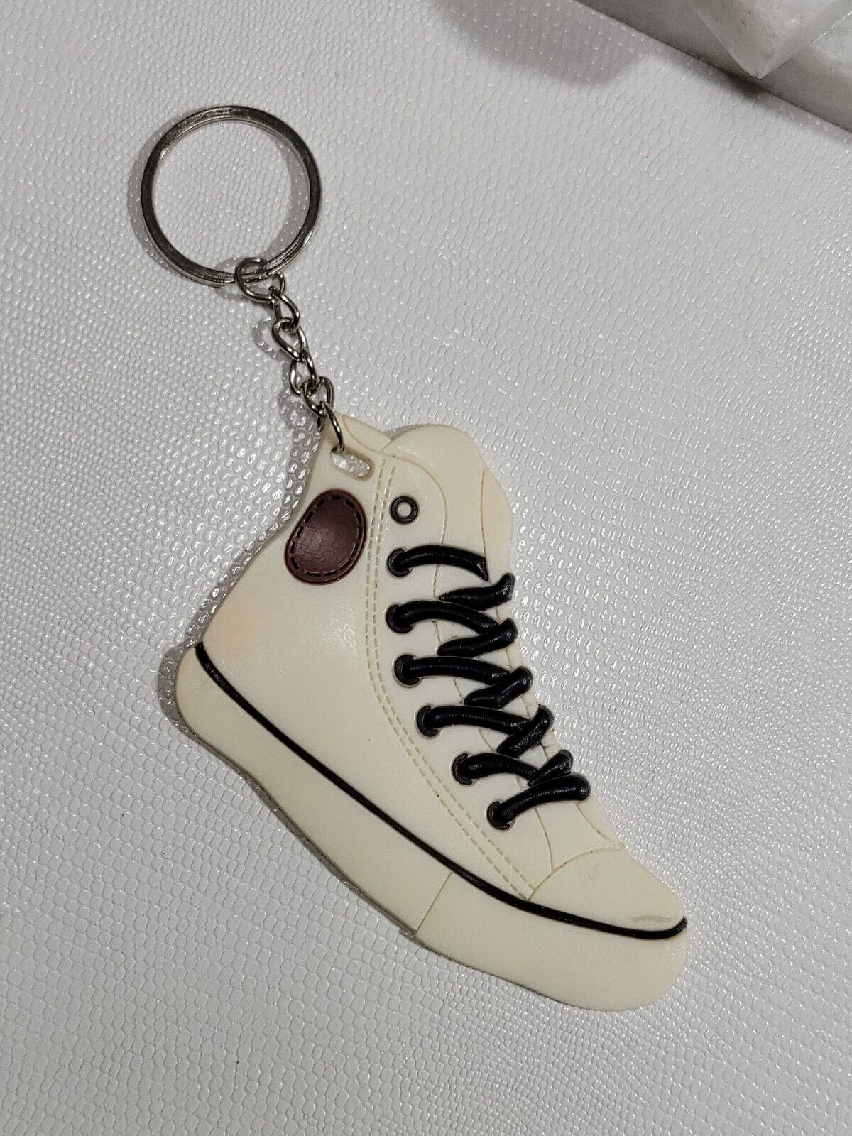 Vintage Converse Chuck Shoe Rubber Keychain - Rare vintage new with defects 