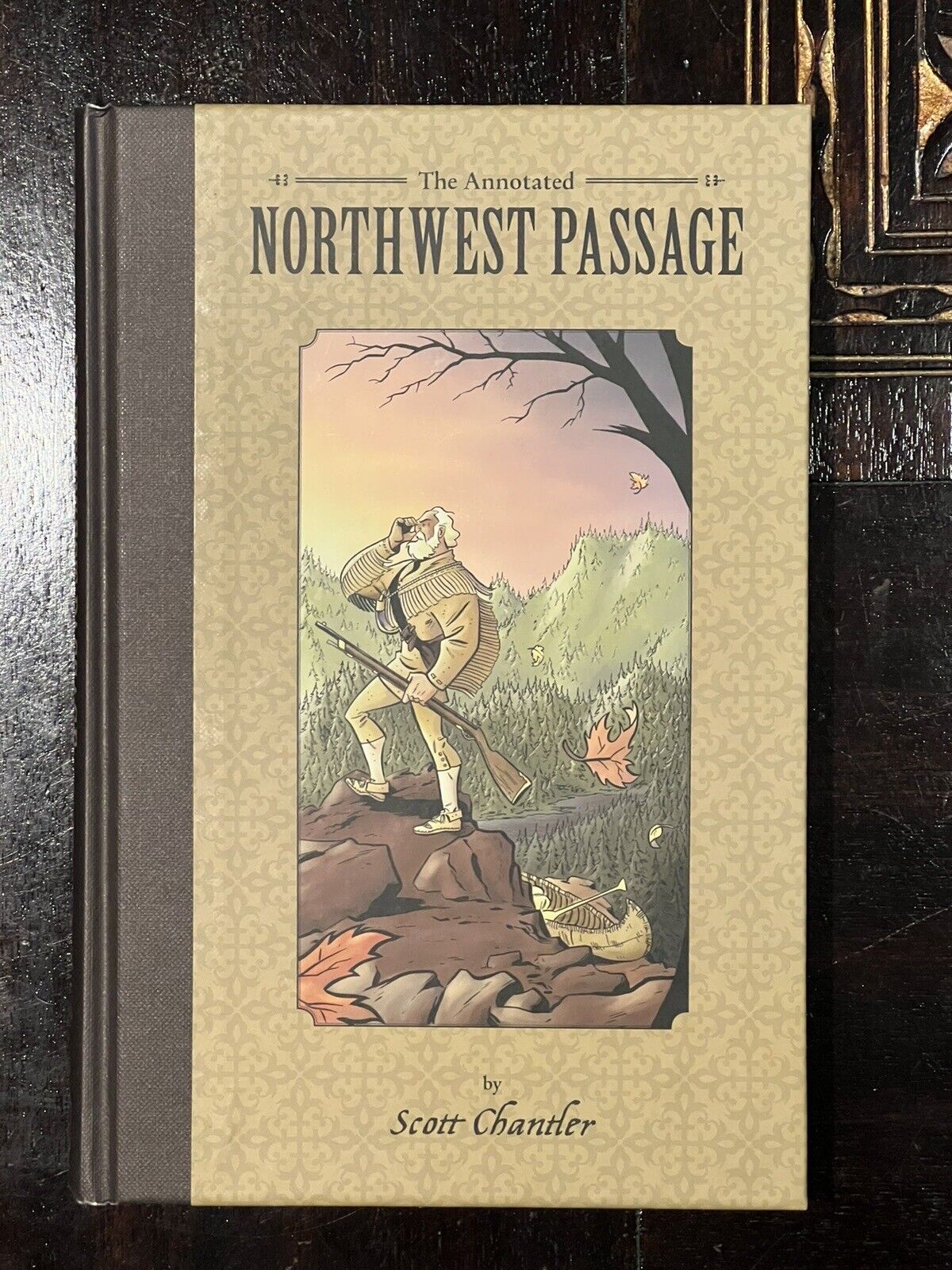 NORTHWEST PASSAGE, The Annotated HC signed by Scott Chantler