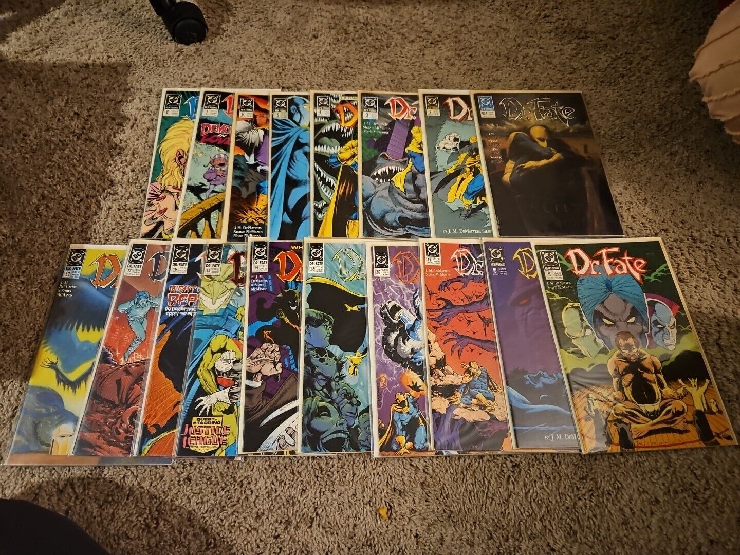 Dr. Fate, #1-18 New, 1989