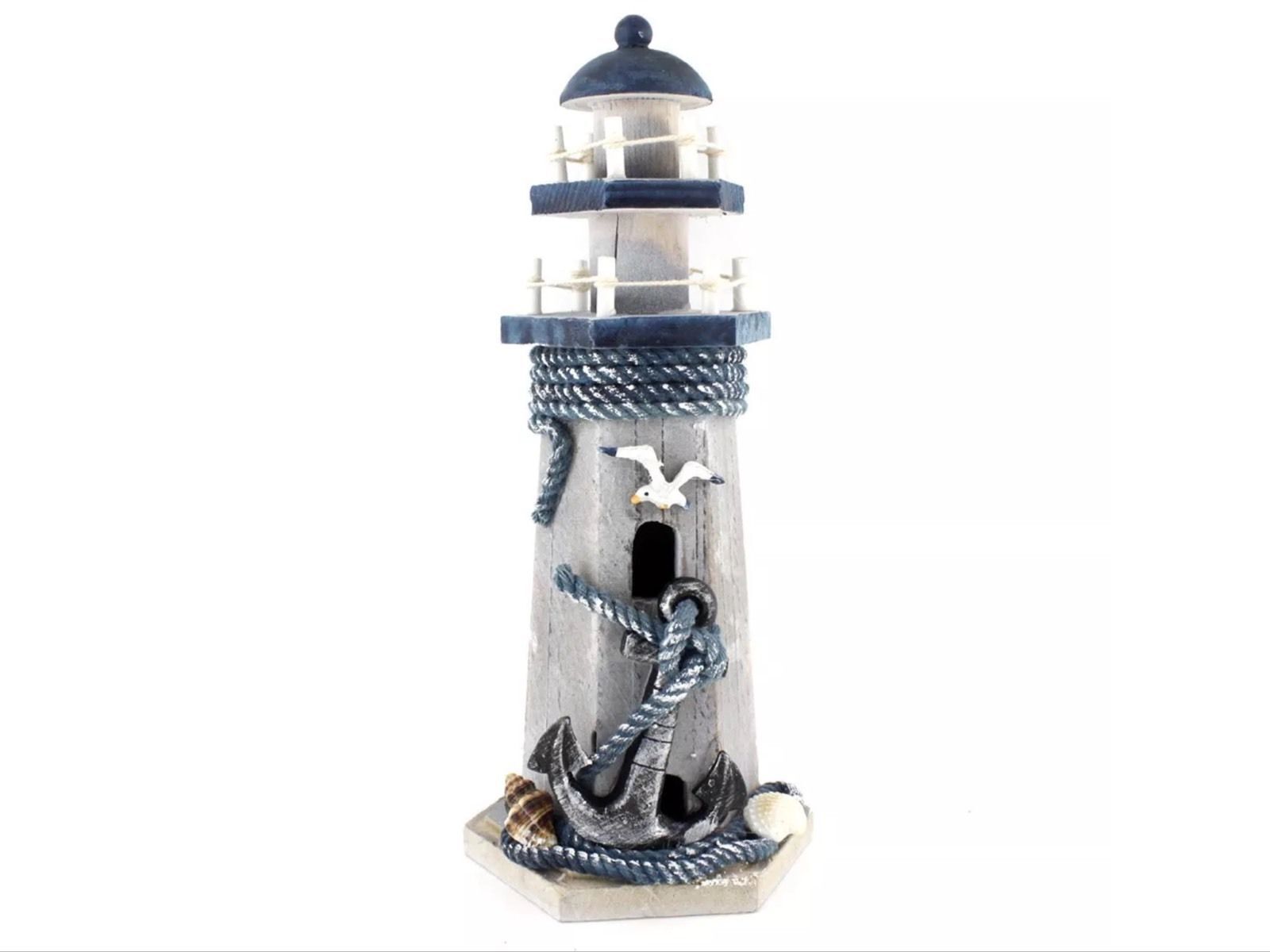 Anchor Wooden Lighthouse TableTop Decor Nautical Lighthouse Home Decor 10