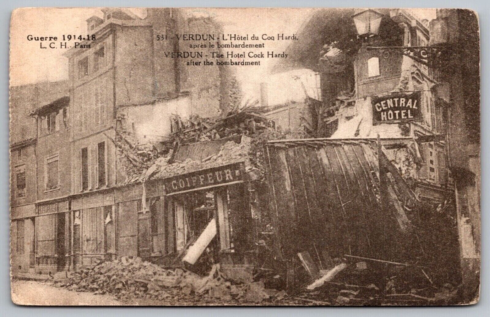 The Hotel Cok Hardy Ruins Postcard