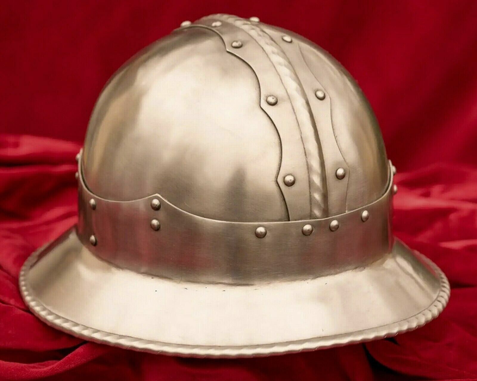Medieval Kettle Hat helmet / Luton, English Kettle Hat Helmet