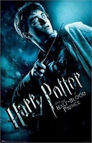 HARRY POTTER POSTER ~ HALF-BLOOD PRINCE HARRY ON GUARD
