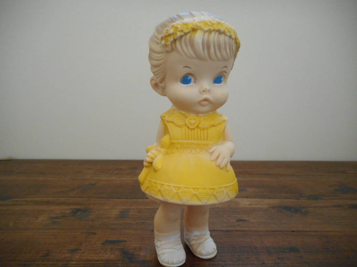 Rare Vintage 1958 Edward Mobley American Soft Vinyl Doll Figure Hangerford