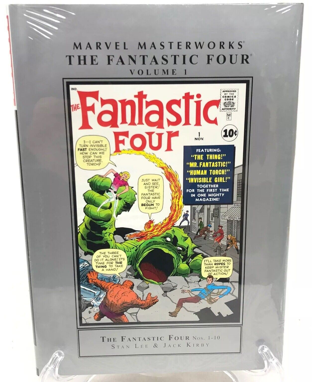 Fantastic Four Volume 1 Collects 1-10 Lee Kirby Marvel Masterworks HC New Sealed