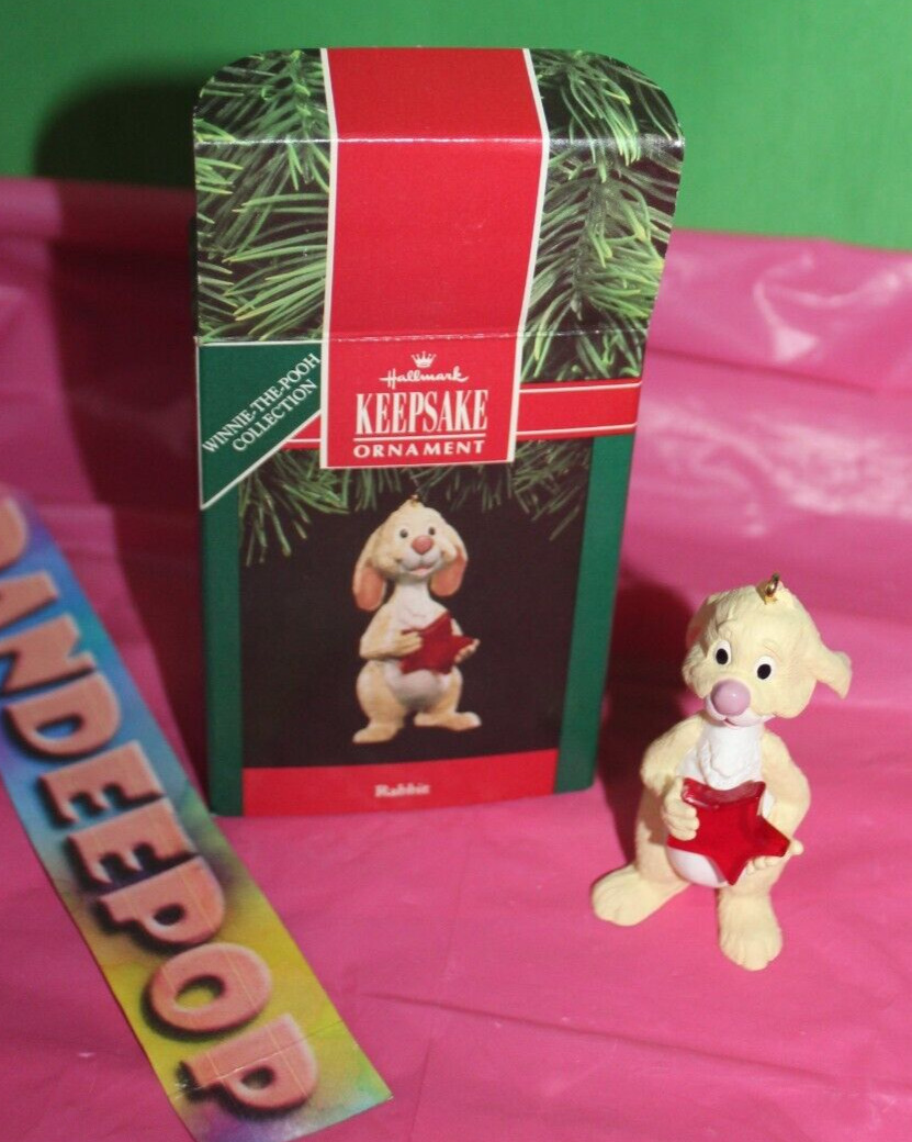 Hallmark Keepsake Winnie The Pooh Rabbit Rabbit Christmas Holiday Ornament