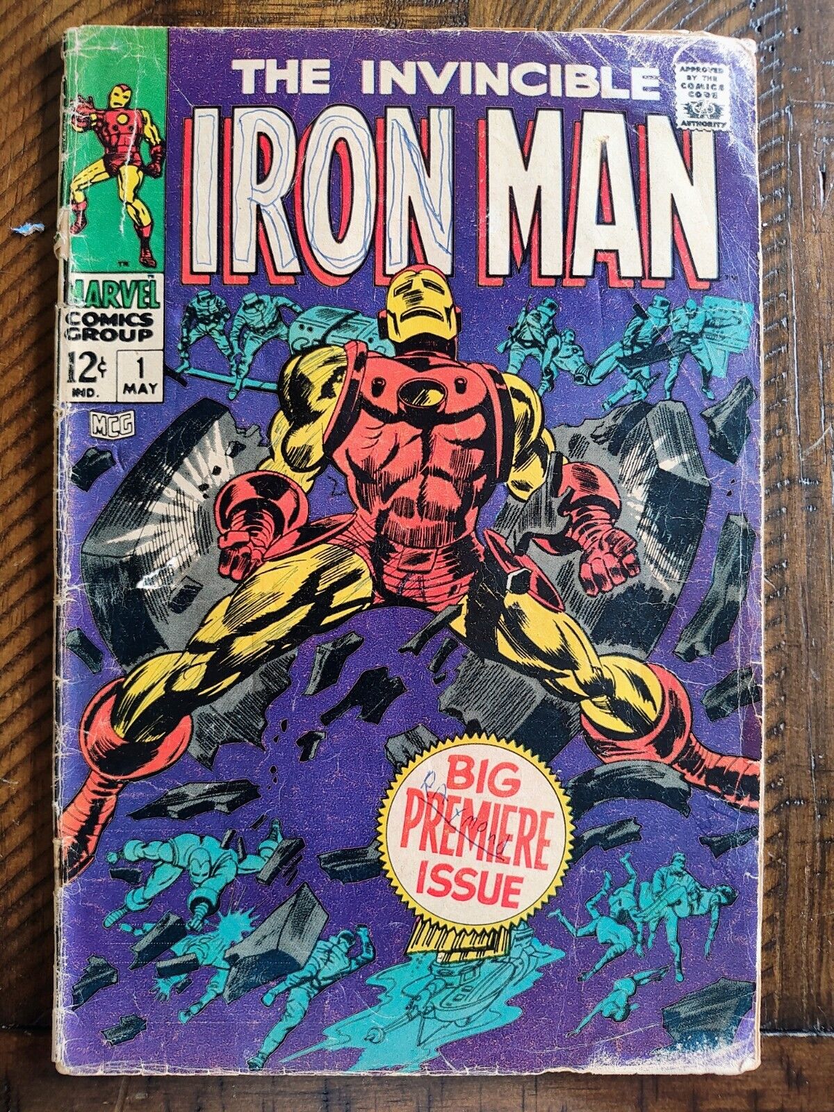 Invincible Iron Man #1 1968 HUGE KEY: 1ST ISSUE Origin Retold