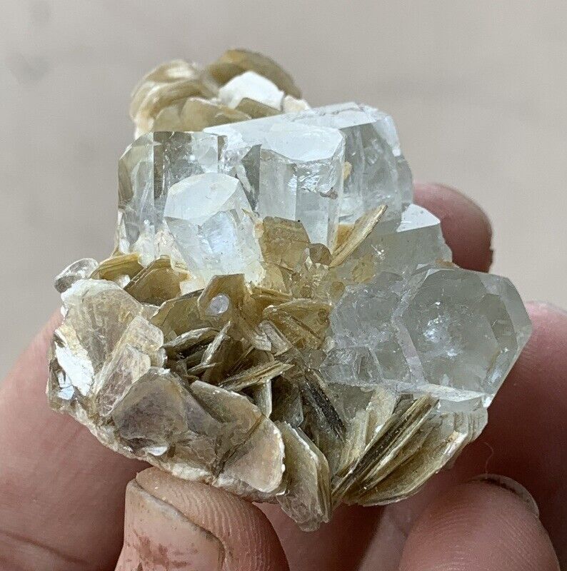 255 Carats beautiful  Aquamarine Crystal Specimen from Nagar Pakistan