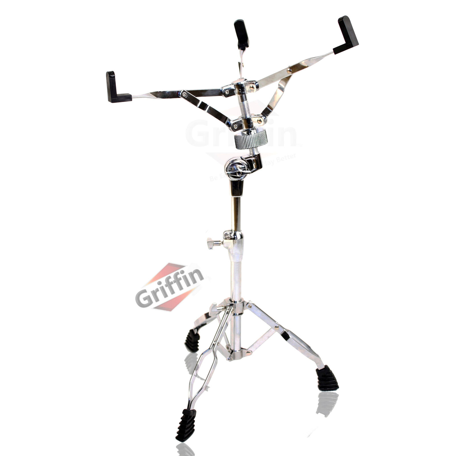 Snare Drum Stand - GRIFFIN Percussion Hardware Tom Holder Practice Pad Mount Key