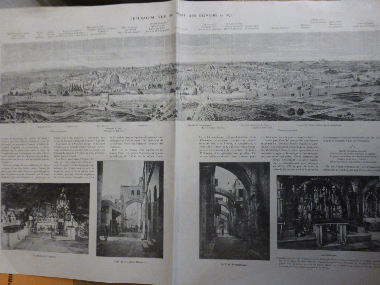 1914 1918 Palestine Gaza English Turkish French 15 Newspapers Antique