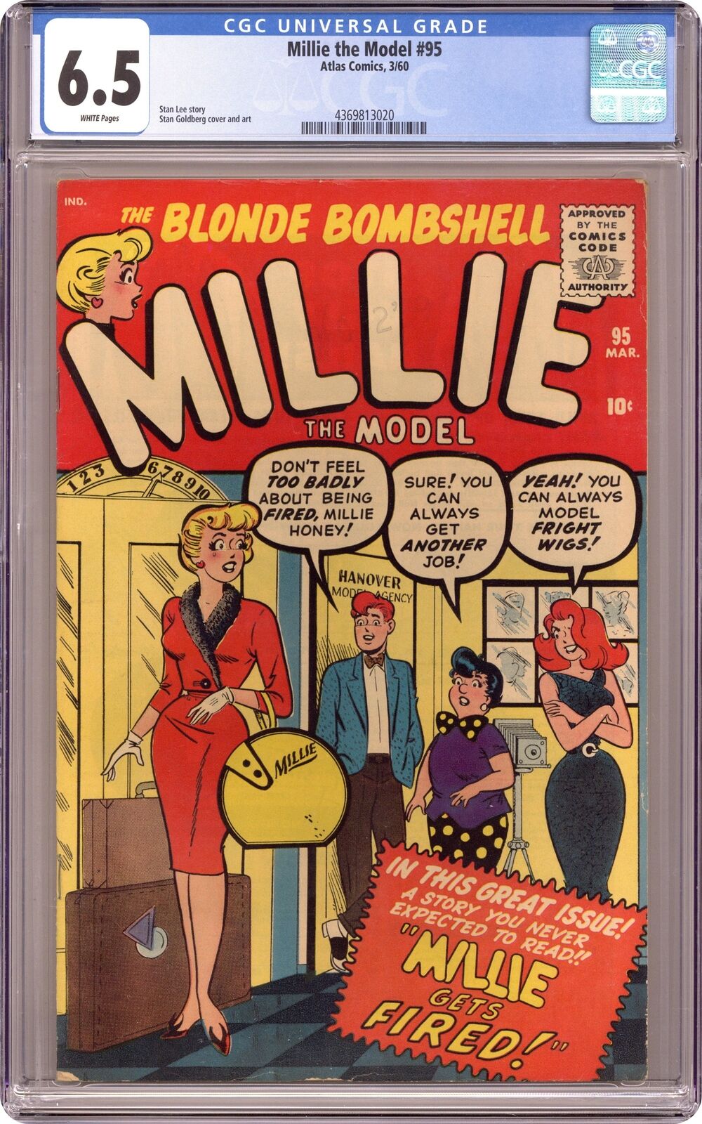Millie the Model #95 CGC 6.5 1960 4369813020
