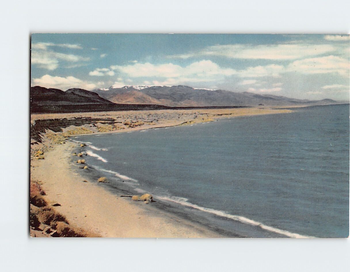 Postcard Pyramid Lake Nevada USA