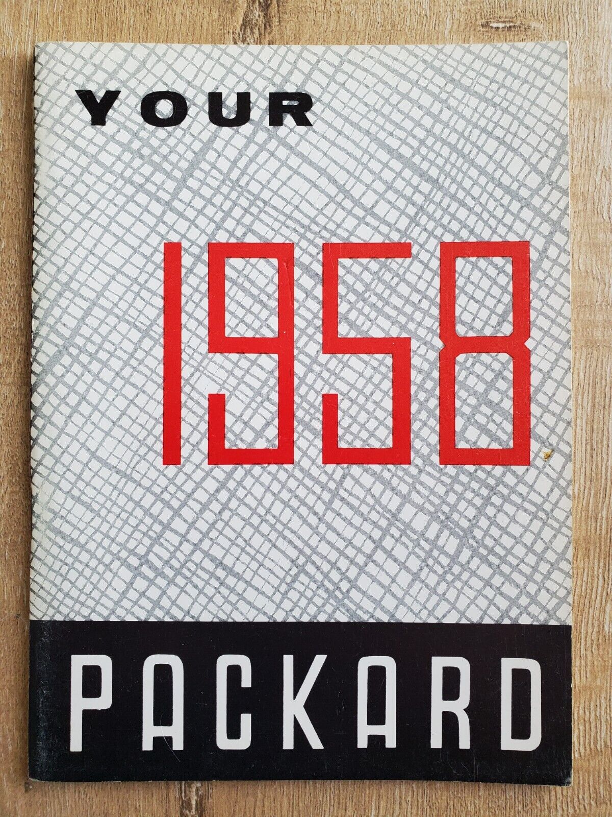 YOUR 1958 PACKARD Handbook Original Vintage OEM 36 Pages All Models 5x7\