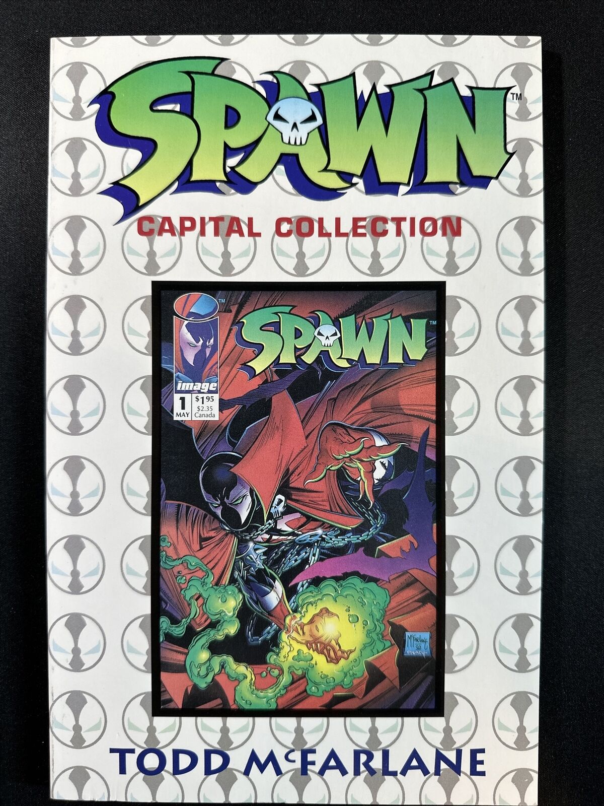 Spawn #1 Capital Collection #/1200 TPB 1st Low Print SIGNED Mcfarlane VF/NM