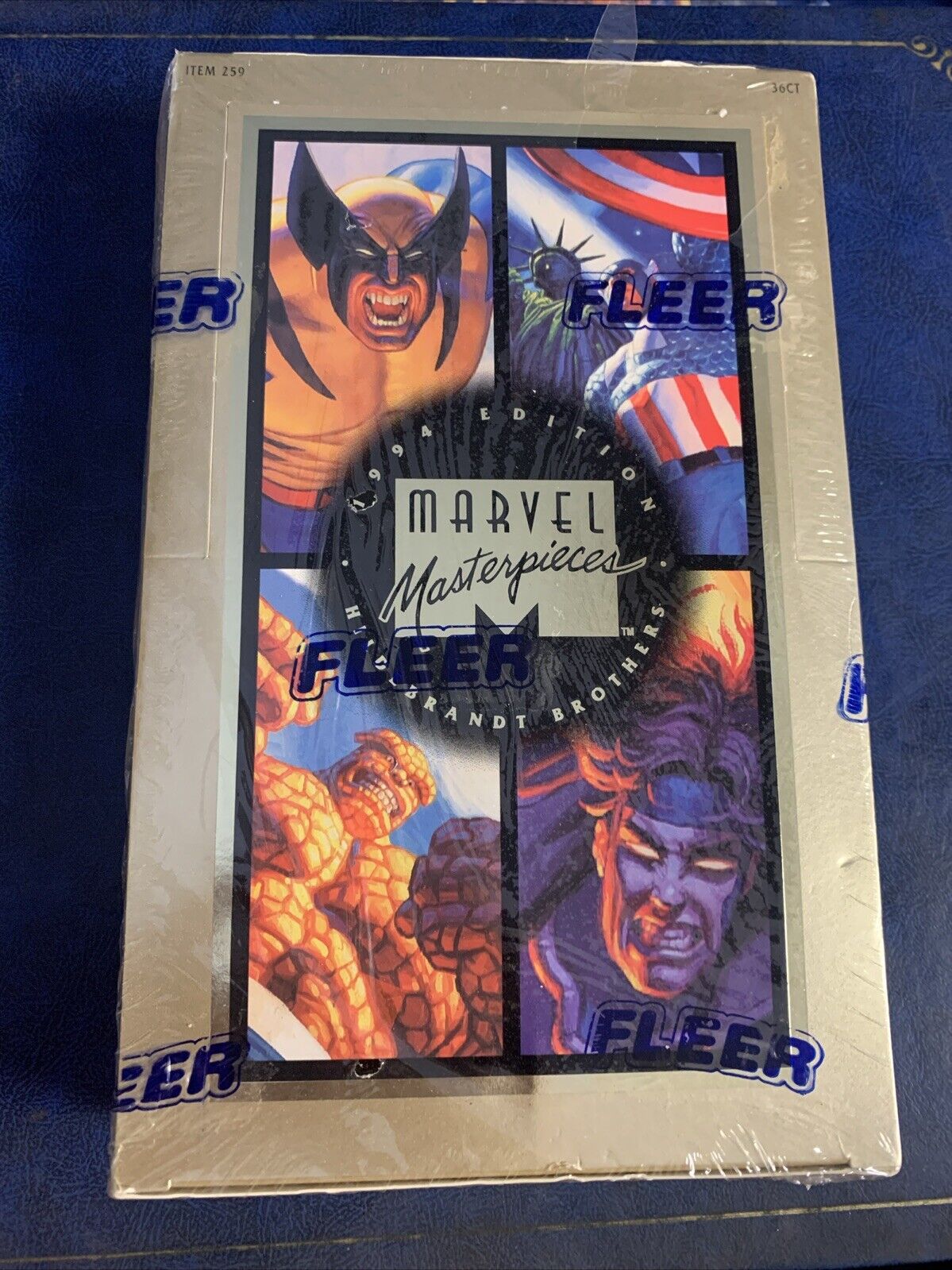 1994 Fleer Marvel Masterpieces Hildebrandt Brothers Factory Sealed Box