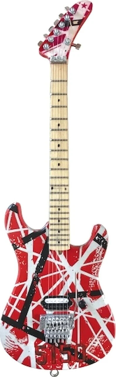 5150 Miniature Replica Guitar - Van Halen Approved - Miniature Guitar Replica...