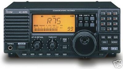 ICOM IC R75 Wide Band Base HF/50MHz All Mode Receiver