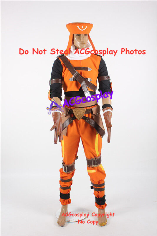 .Hack Link Kite Cosplay Costume acgcosplay include the belt buckle prop