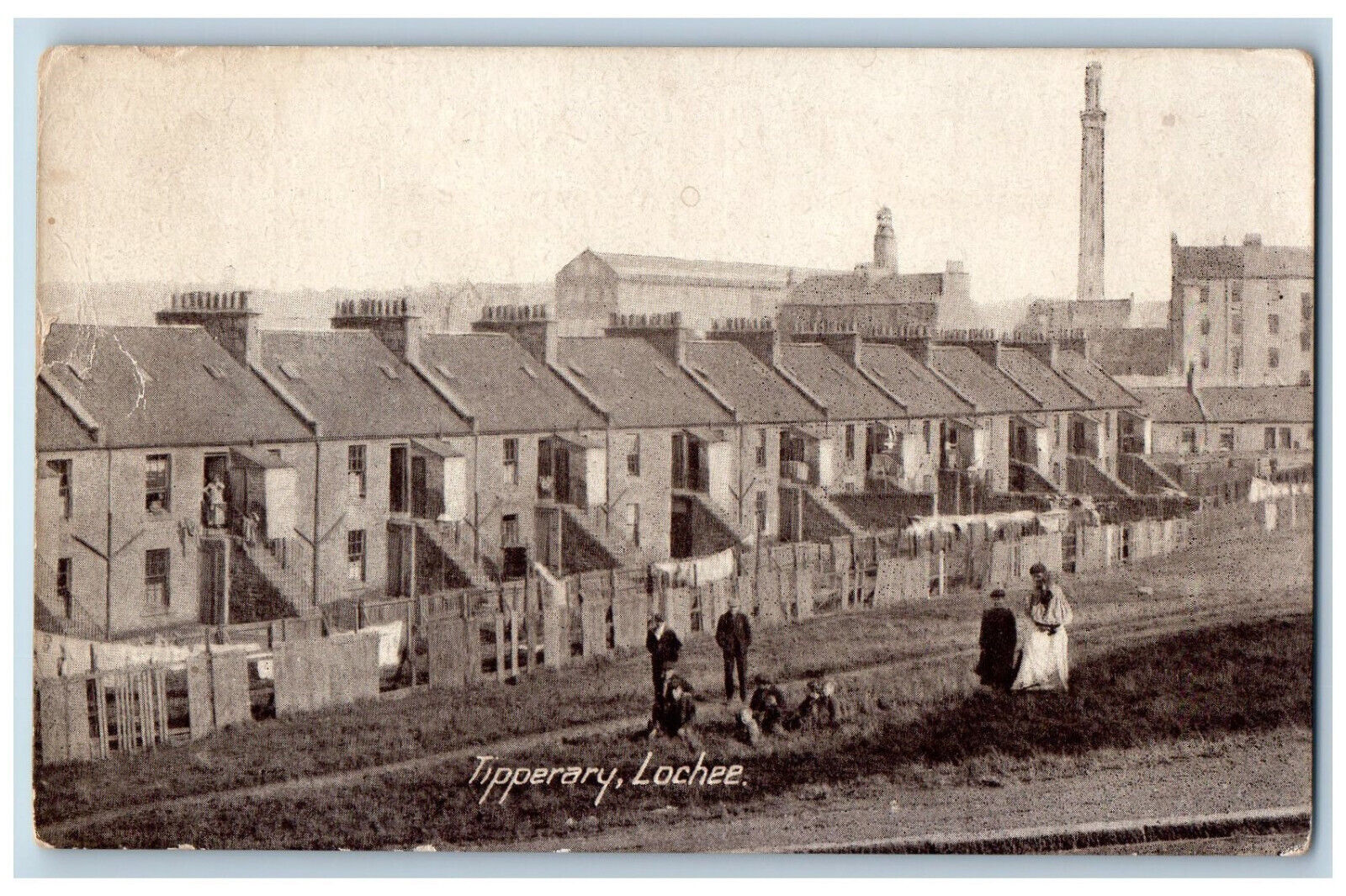 Dundee Scotland Postcard Tipperary Lochee Buildings c1910 Unposted Antique