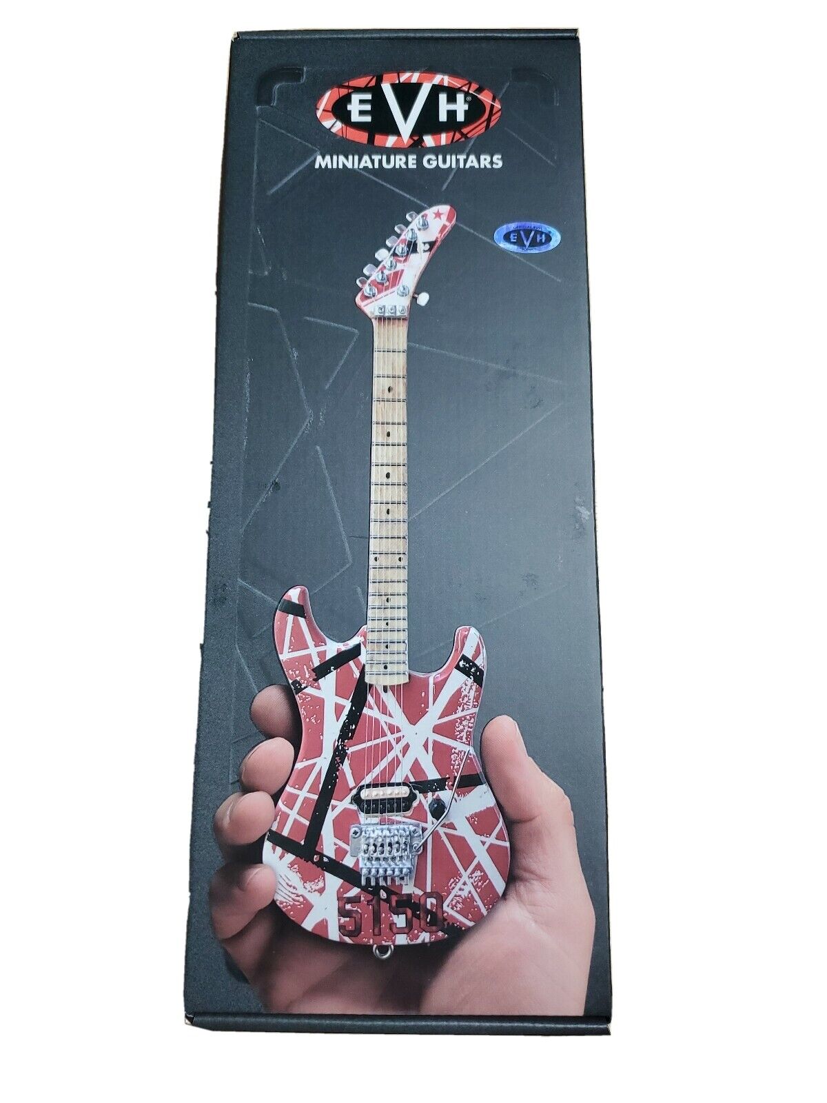 Eddie Van Halen Fender EVH Miniature Guitars EVH 5150 Mini Guitar Red White