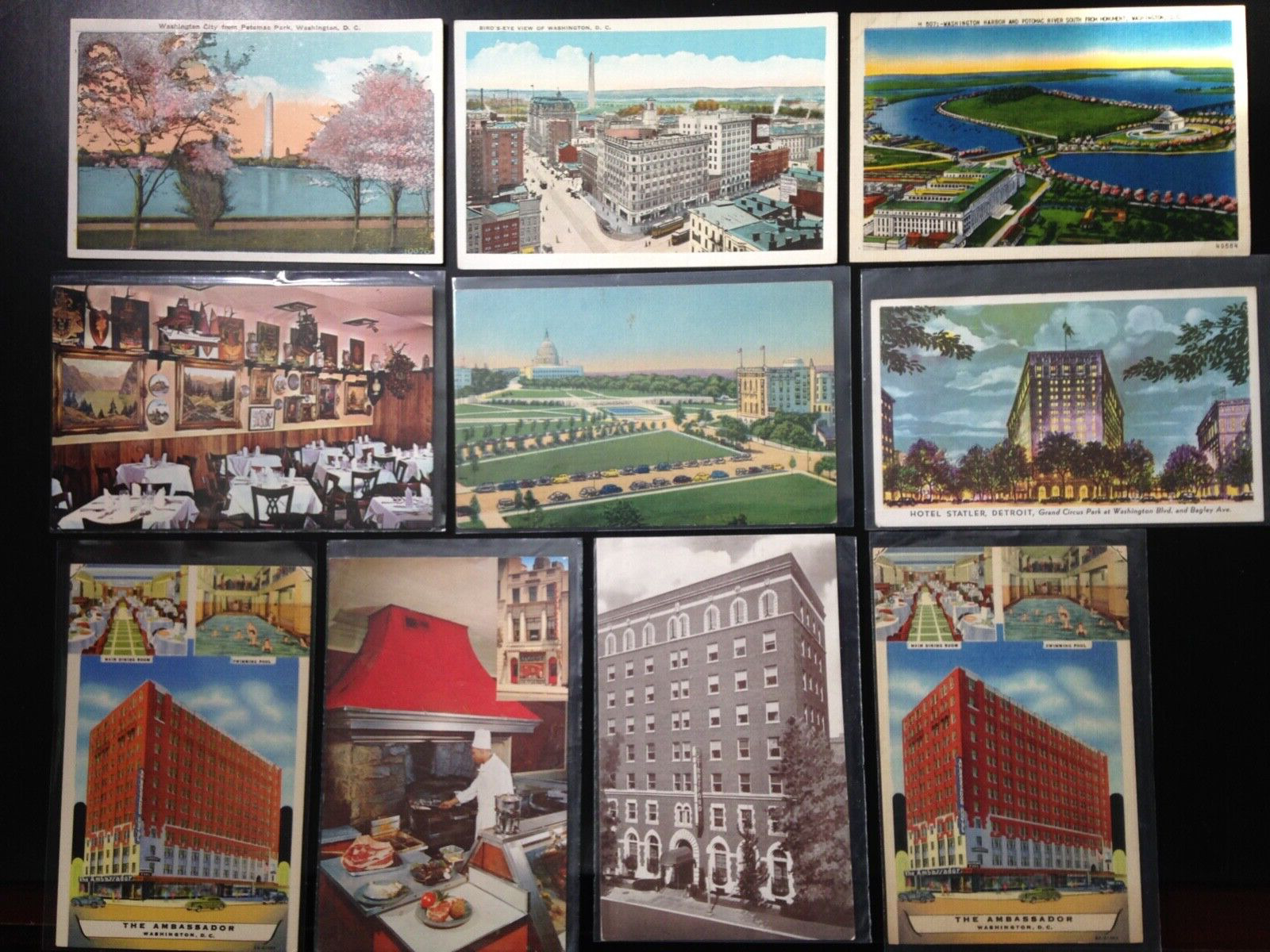 30+ Postcard lot, Washington D.C.. Set 10. Nice