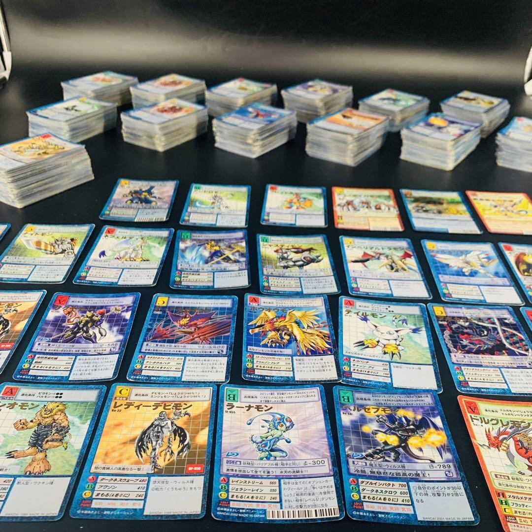about 1300 cards Lot Bulk Bundle Sale Japanese CCG TCG Old Digimon Card G45174