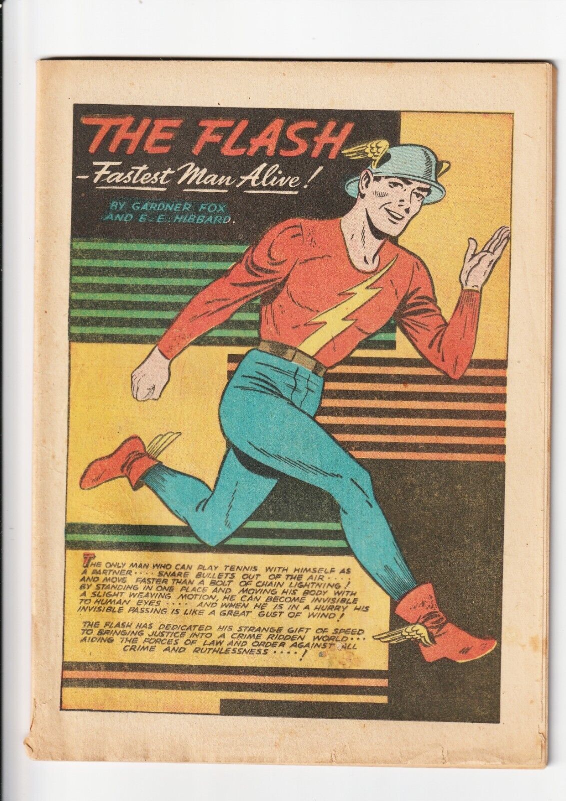 All Flash Quarterly #1 - DC, 1941 -  1st Print Coverless