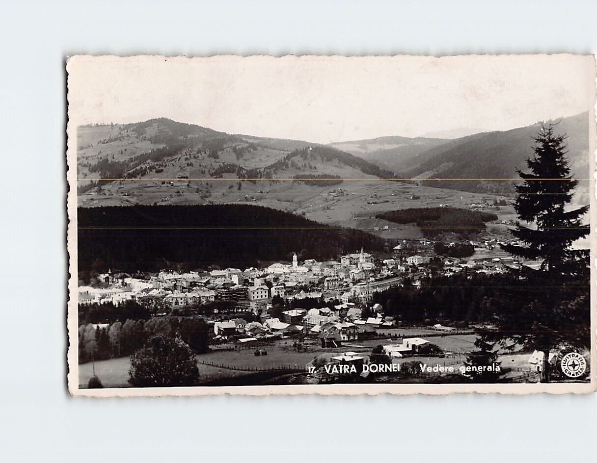 Postcard General View of Vatra Dornei Romania