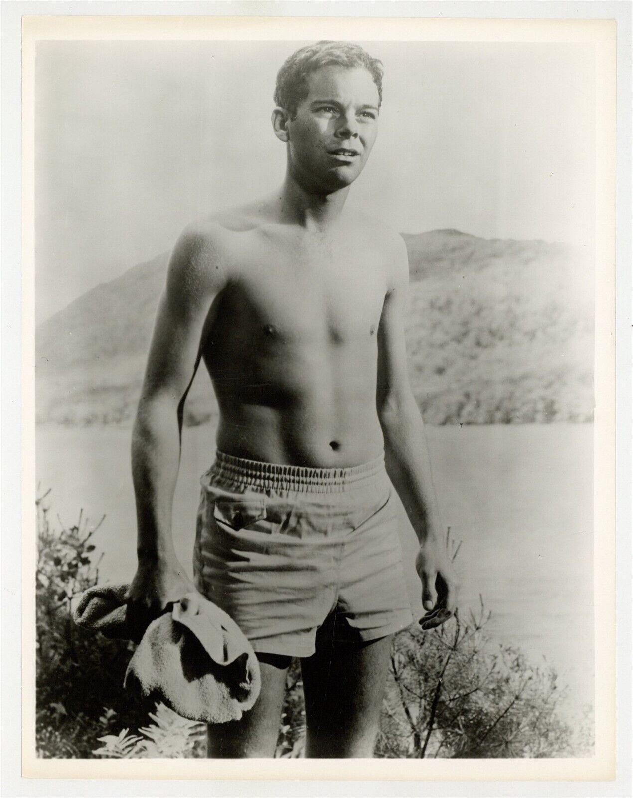 Russ Tamblyn 1957 Beefcake Photo Young Dashing Gay Heartthrob Shirtless J10257