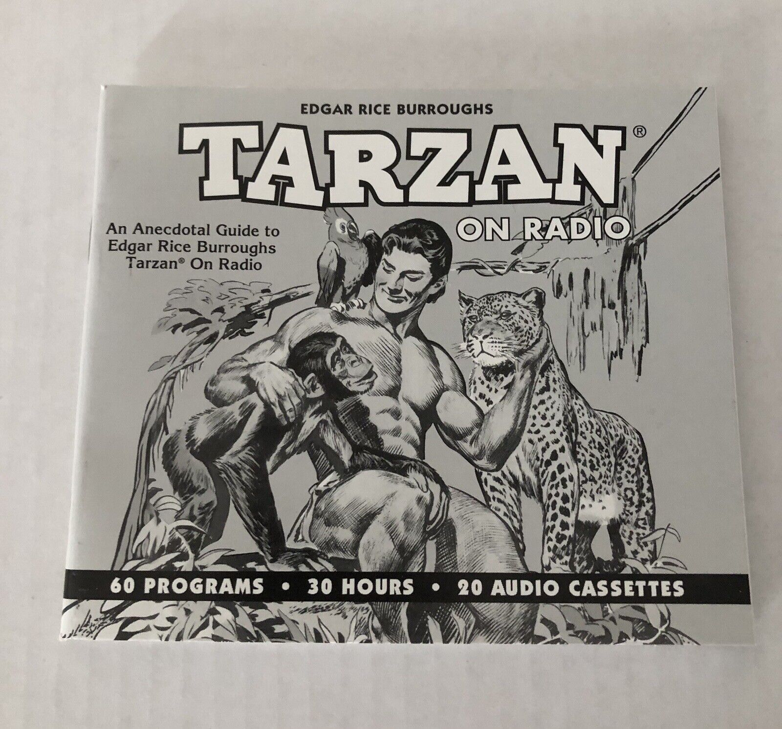 Tarzan on Radio Anecdotal Guide (64 pages) Edgar Burroughs Booklet Only