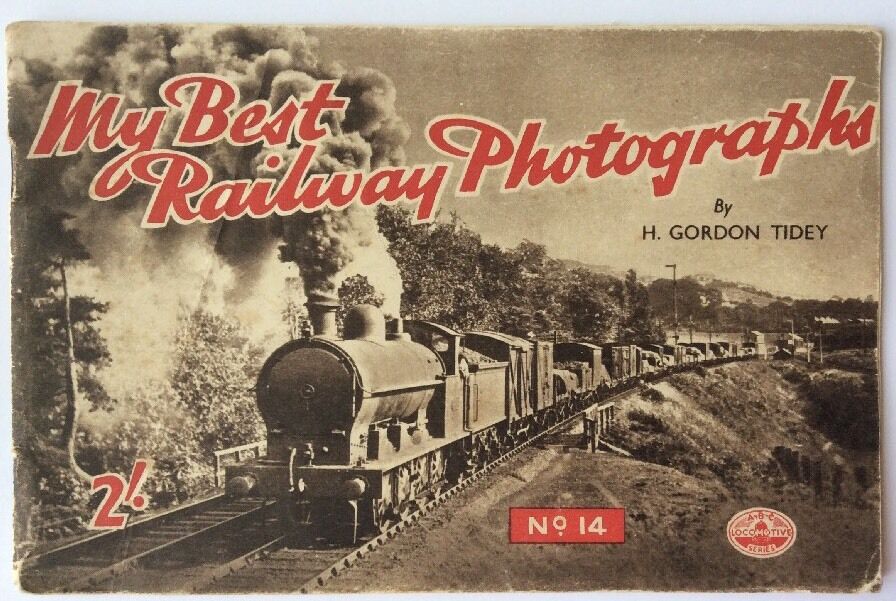 Booklet My Best Railway Photographs Trains 1906 to 1949 UK Locomotives AS IS Vtg